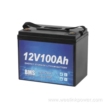 12V LiFePO4 Battery Built in BMS for RV